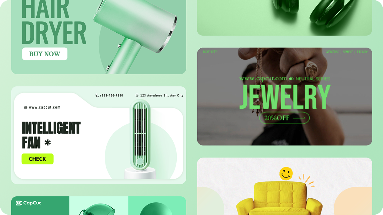 Create a product or service landing page